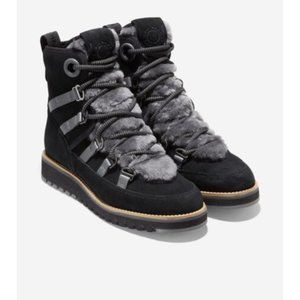 Cole Haan ZEROGRAND Lux Hiker Water Resistant Boot  Size 8 1/2" B